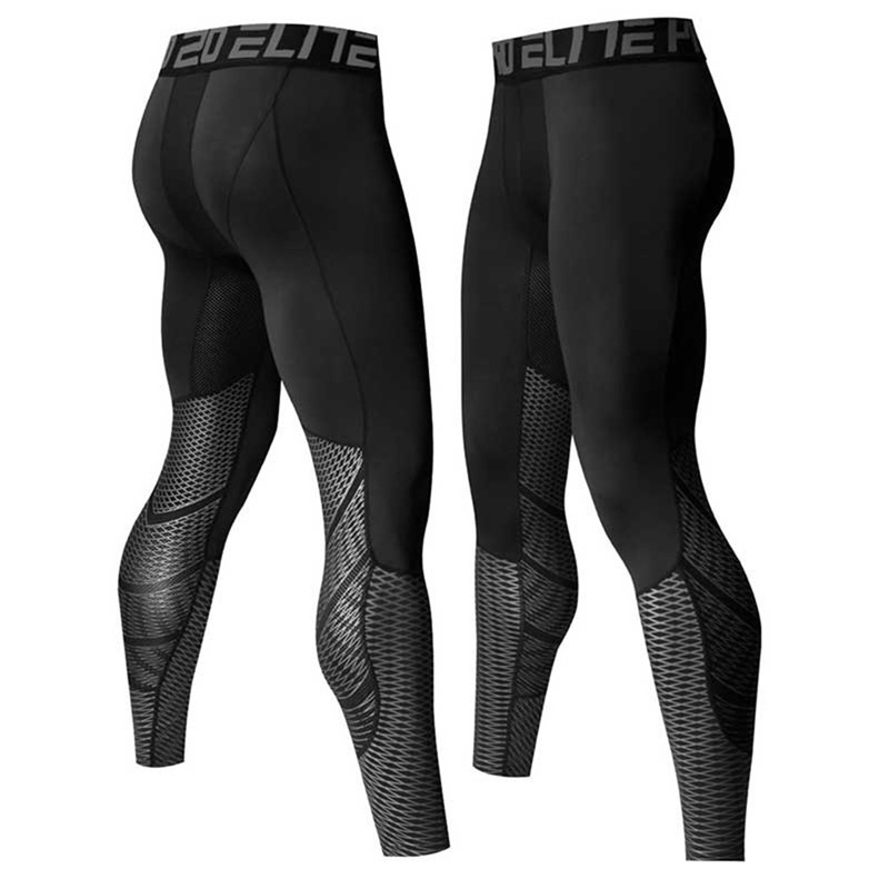2018 Men Running Tights Compre - Best Crossfit Gear ulasan dan harga