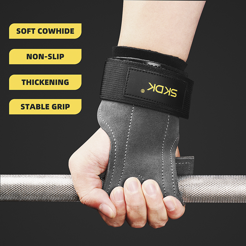 SKDK Gym Grips Palm Guards Cow - Best Crossfit Gear ulasan dan harga