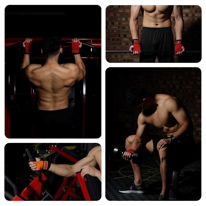 1Pair 4mm Thickened Gym Grips  - Best Crossfit Gear ulasan dan harga
