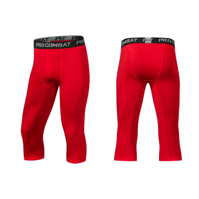 Men Tight 3/4 Cropped Pants Co - Best Crossfit Gear ulasan dan harga