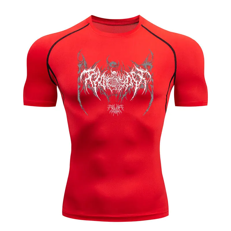 Y2K Compression Shirt Men Fitn - Best Crossfit Gear ulasan dan harga