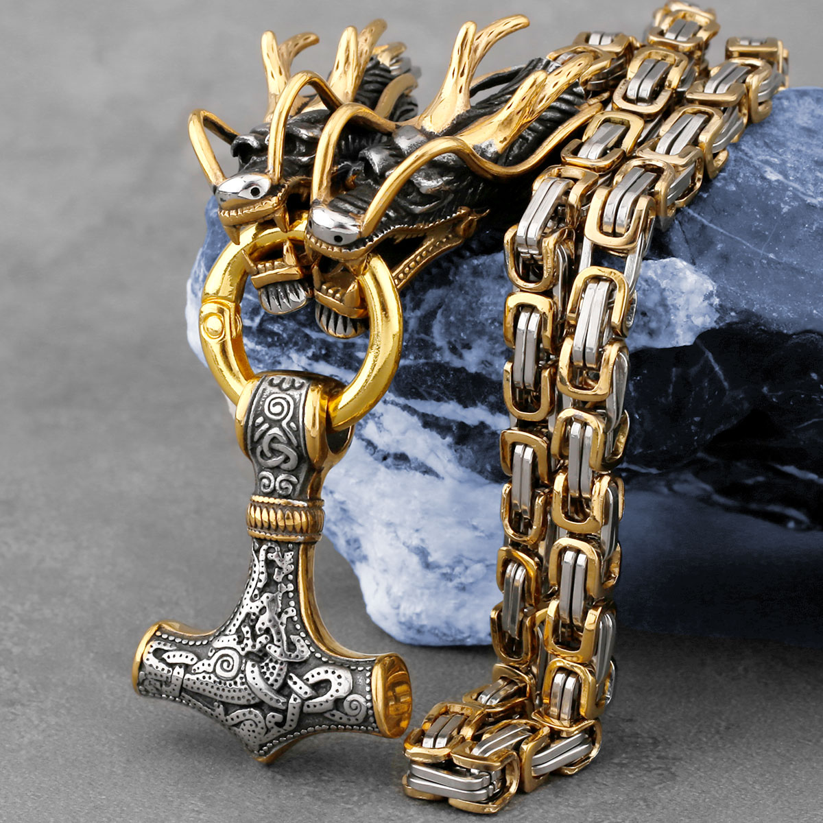 Stainless Steel Viking Dragon  - Battle Rope Anchor ulasan dan harga